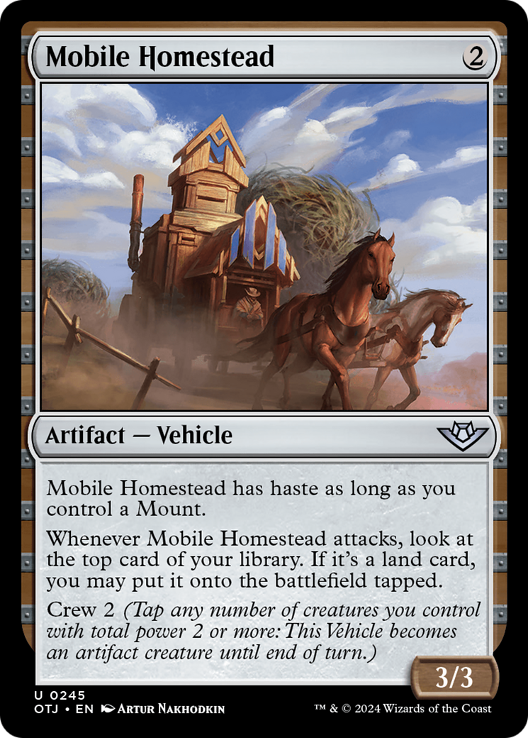 Mobile Homestead [Outlaws of Thunder Junction] | Exor Games Truro