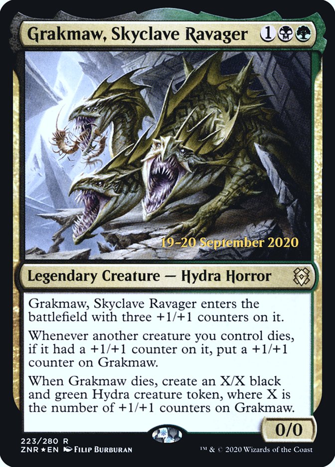Grakmaw, Skyclave Ravager [Zendikar Rising Prerelease Promos] | Exor Games Truro