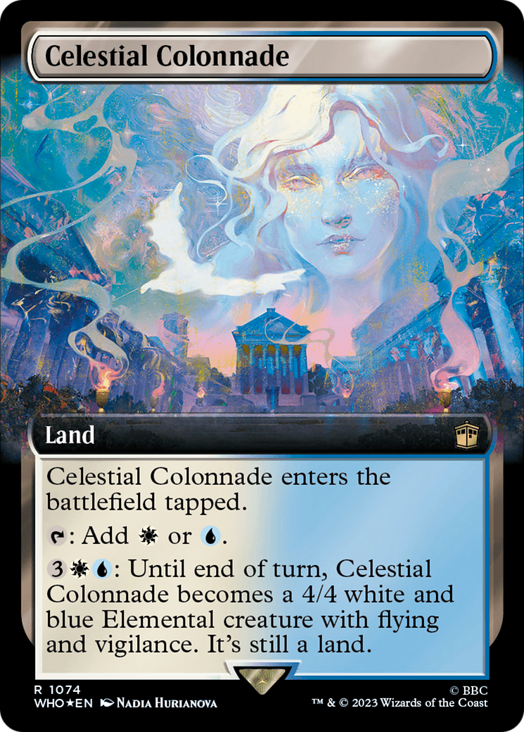 Celestial Colonnade (Extended Art) (Surge Foil) [Doctor Who] | Exor Games Truro