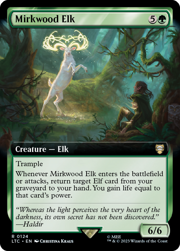 Mirkwood Elk (Extended Art) [The Lord of the Rings: Tales of Middle-Earth Commander] | Exor Games Truro