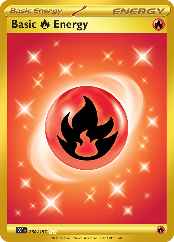 Basic Fire Energy (230/197) [Scarlet & Violet: Obsidian Flames] | Exor Games Truro