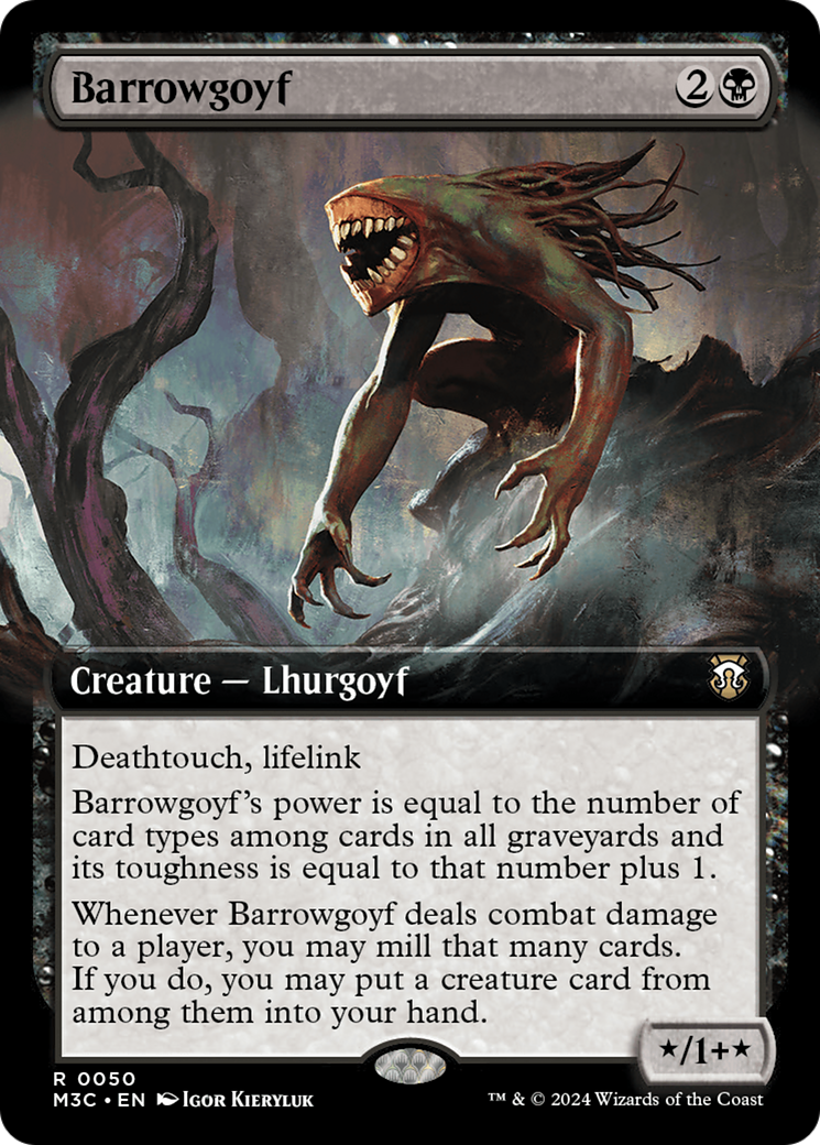 Barrowgoyf (Extended Art) [Modern Horizons 3 Commander] | Exor Games Truro