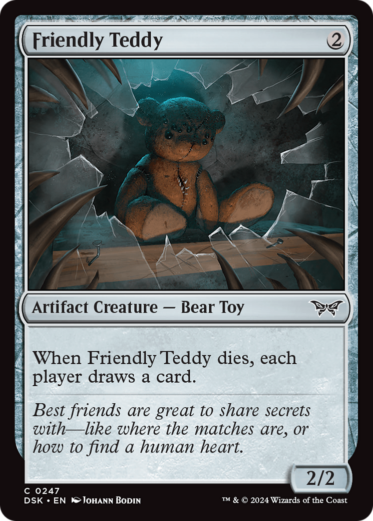 Friendly Teddy [Duskmourn: House of Horror] | Exor Games Truro