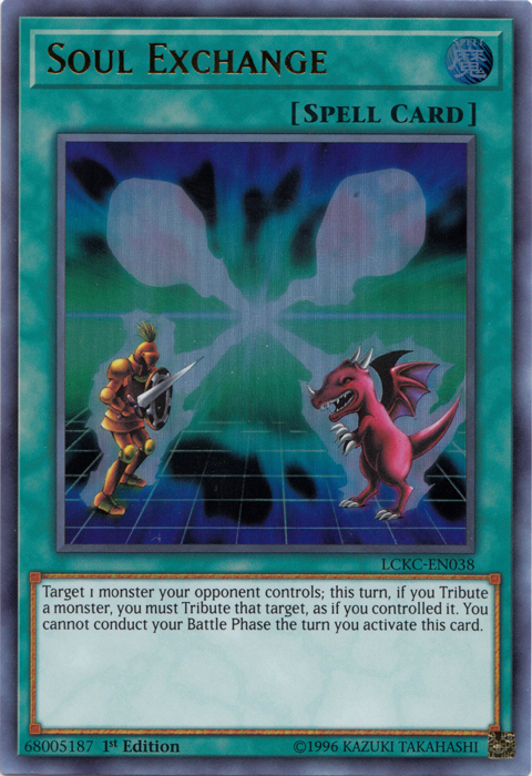 Soul Exchange [LCKC-EN038] Ultra Rare | Exor Games Truro