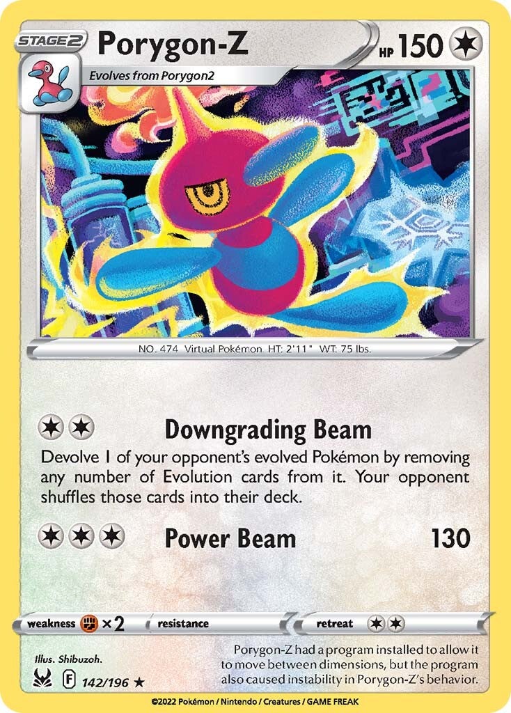 Porygon-Z (142/196) [Sword & Shield: Lost Origin] | Exor Games Truro