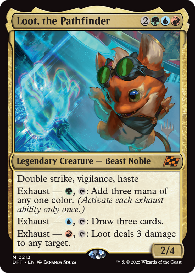 Loot, the Pathfinder (Promo Pack) [Aetherdrift Promos] | Exor Games Truro
