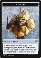 Daretti, Scrap Savant Emblem // Tuktuk the Returned Double-Sided Token [Commander 2014 Tokens] | Exor Games Truro