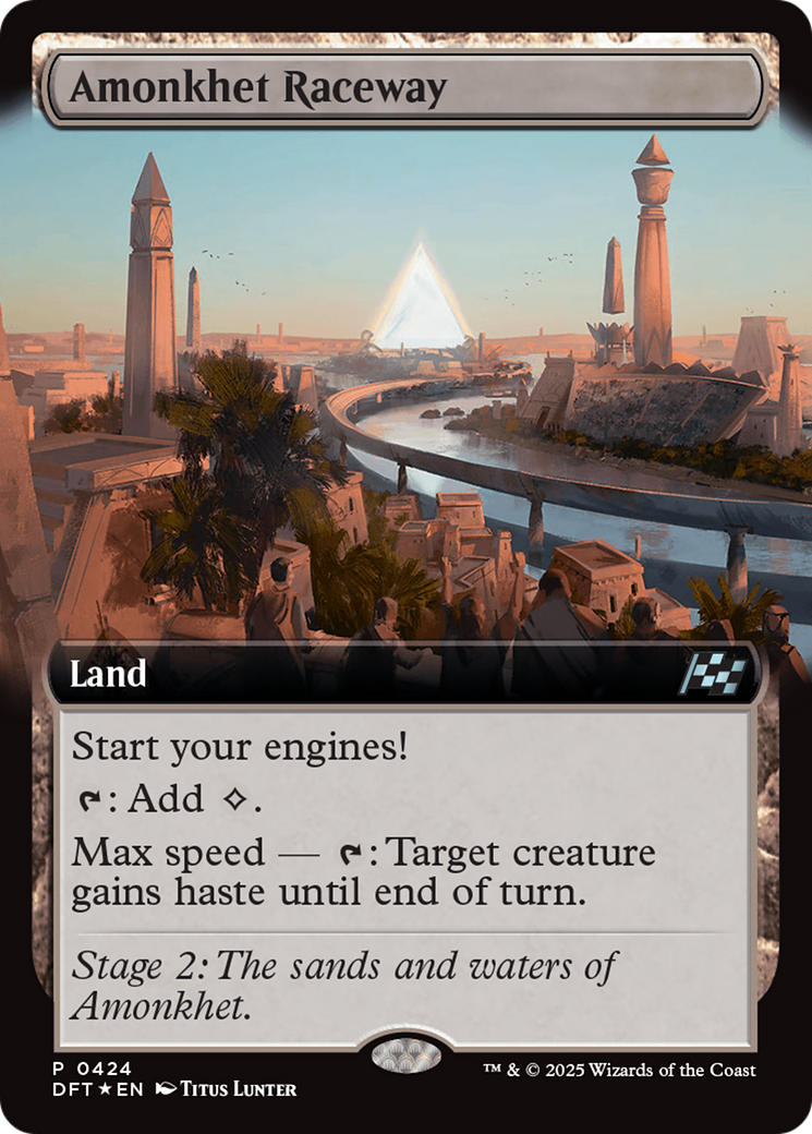 Amonkhet Raceway (Extended Art) [Aetherdrift] | Exor Games Truro