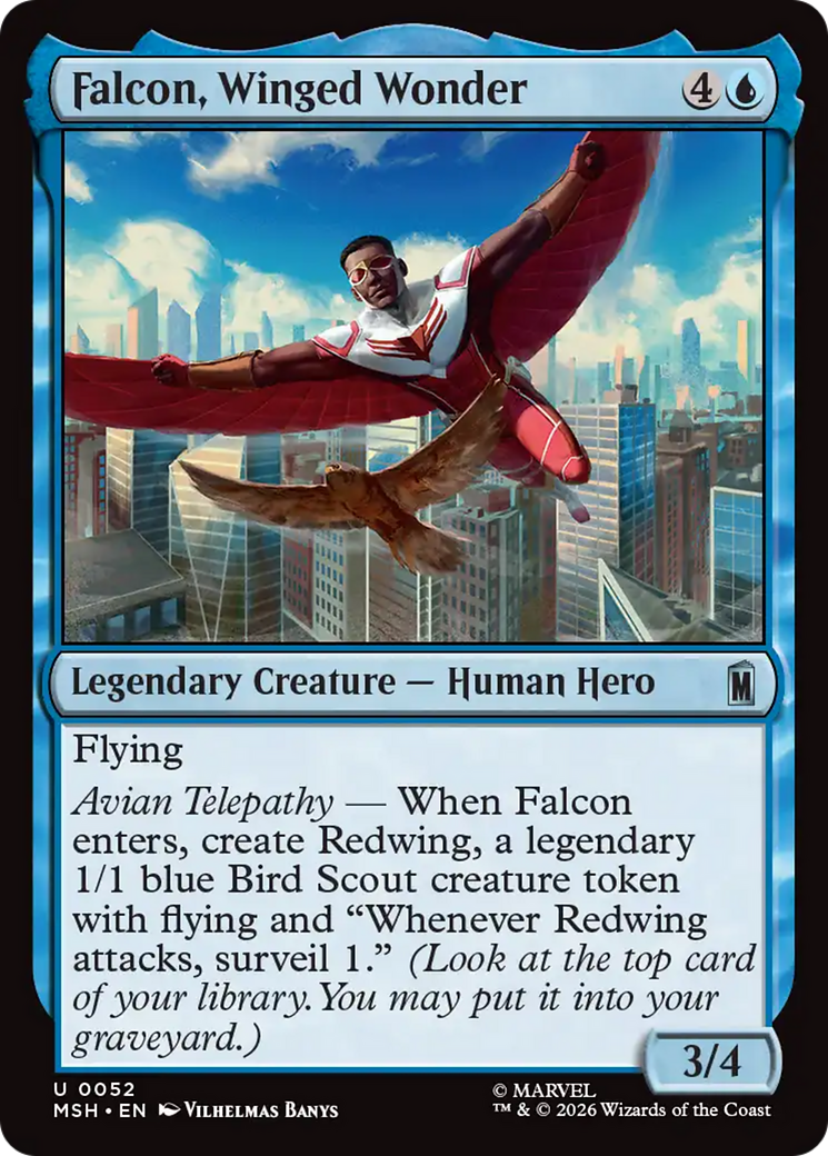 Falcon, Winged Wonder [Marvel Super Heroes] | Exor Games Truro