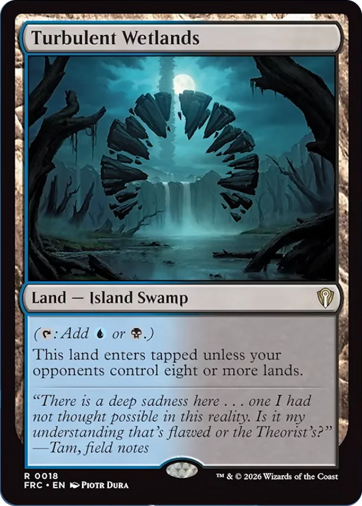 Turbulent Wetlands [Reality Fracture Commander] | Exor Games Truro