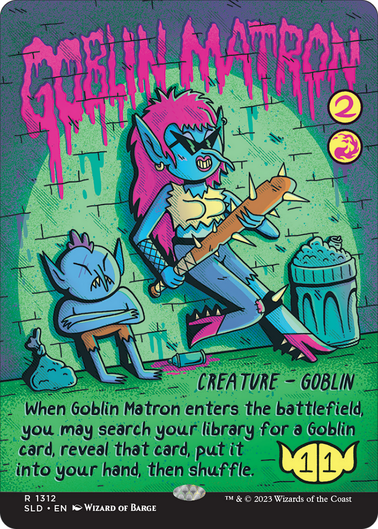 Goblin Matron (Rainbow Foil) [Secret Lair Drop Series] | Exor Games Truro