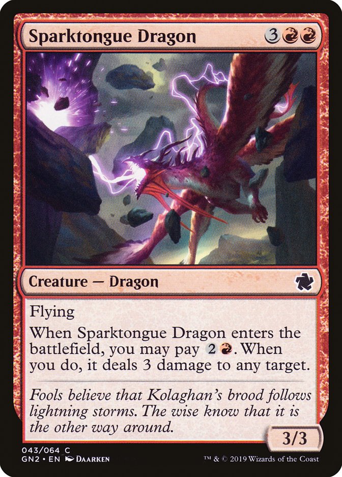 Sparktongue Dragon [Game Night 2019] | Exor Games Truro