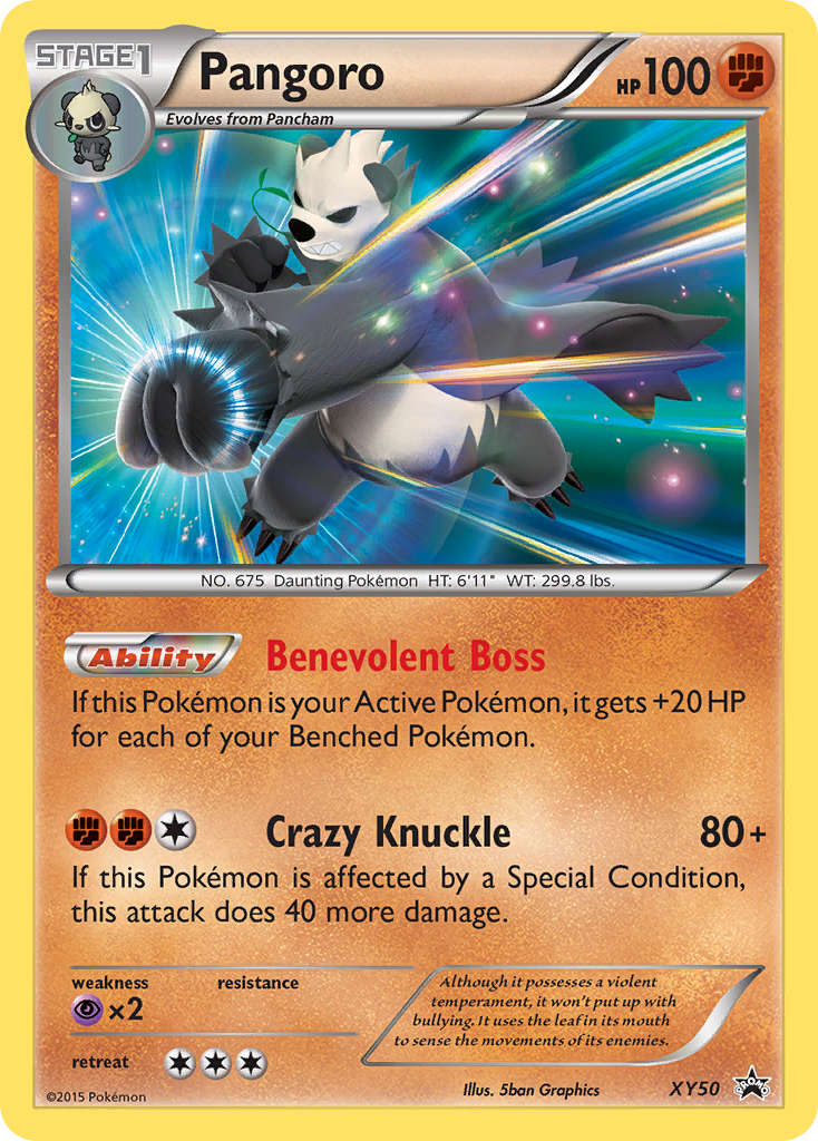 Pangoro (XY50) [XY: Black Star Promos] | Exor Games Truro