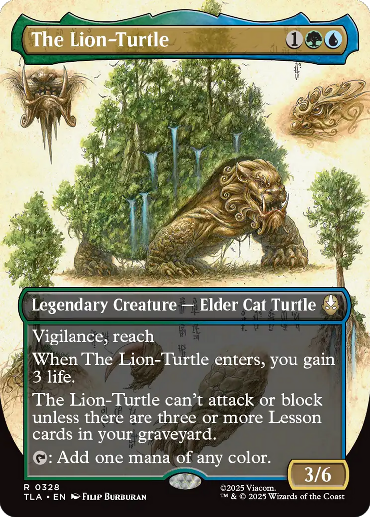 The Lion-Turtle (Borderless) [Avatar: The Last Airbender] | Exor Games Truro