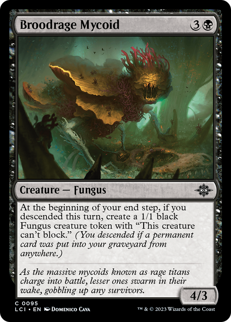 Broodrage Mycoid [The Lost Caverns of Ixalan] | Exor Games Truro