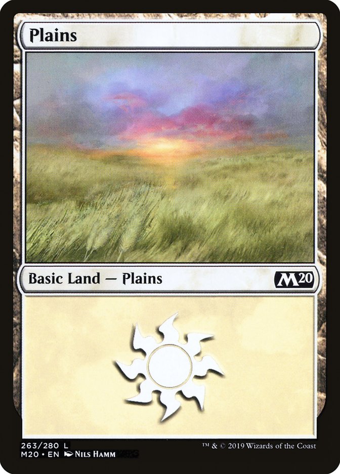 Plains (263) [Core Set 2020] | Exor Games Truro