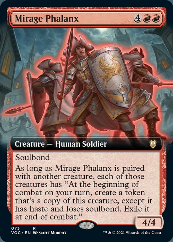 Mirage Phalanx (Extended Art) [Innistrad: Crimson Vow Commander] | Exor Games Truro