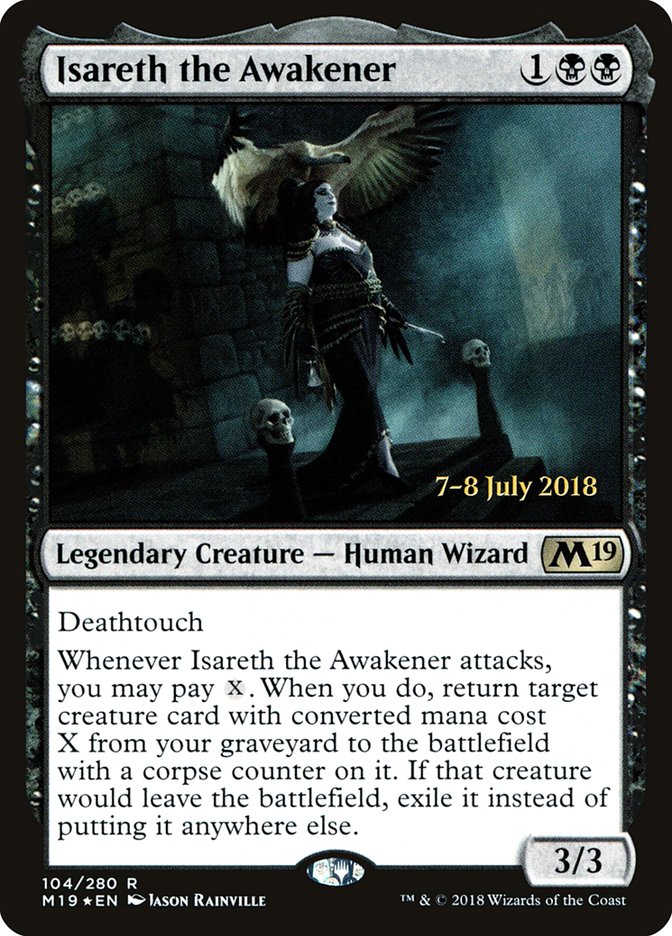 Isareth the Awakener [Core Set 2019 Prerelease Promos] | Exor Games Truro