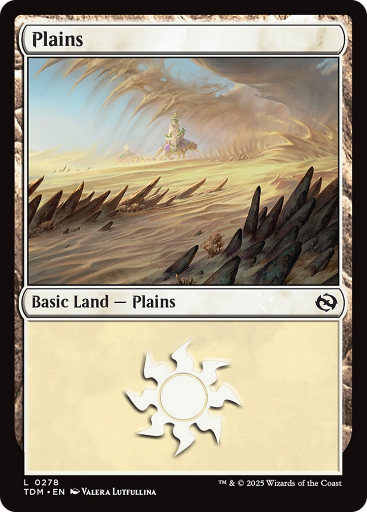 Plains (0278) [Tarkir: Dragonstorm] | Exor Games Truro