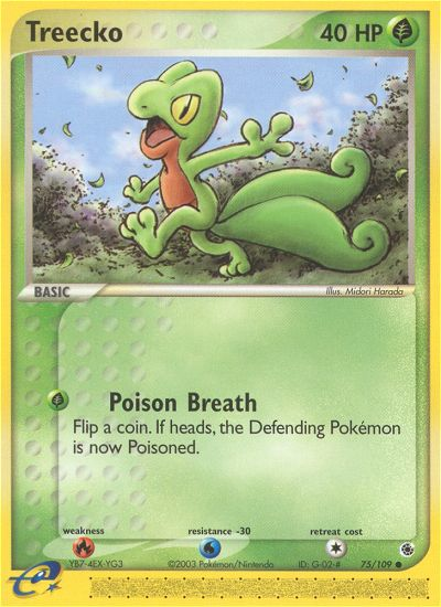 Treecko (75/109) [EX: Ruby & Sapphire] | Exor Games Truro