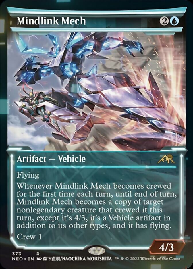 Mindlink Mech (Showcase Soft Glow) [Kamigawa: Neon Dynasty] | Exor Games Truro