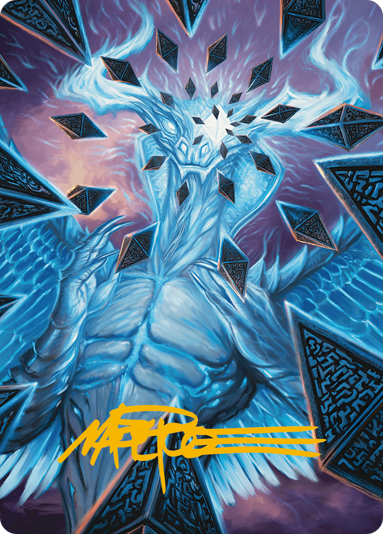 Ugin's Binding Art Card (Gold-Stamped Signature) [Modern Horizons 3 Art Series] | Exor Games Truro