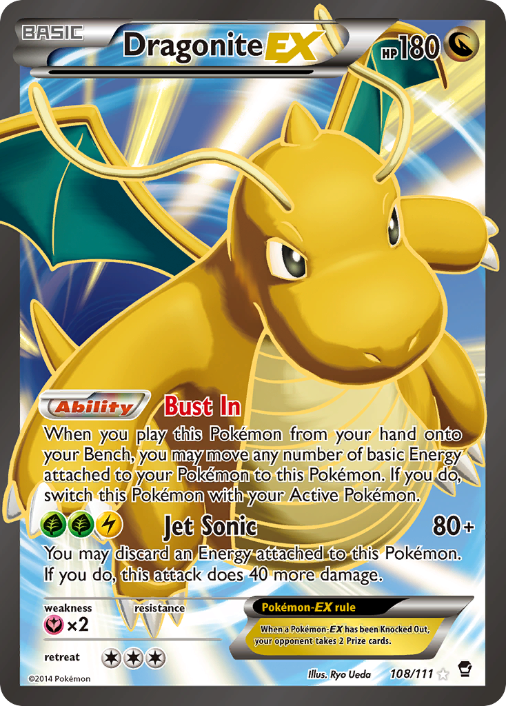 Dragonite EX (108/111) [XY: Furious Fists] | Exor Games Truro