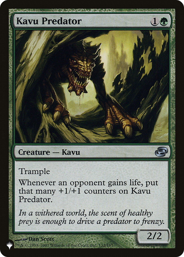 Kavu Predator [The List Reprints] | Exor Games Truro