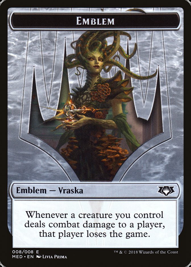 Vraska, Golgari Queen Emblem [Mythic Edition Tokens] | Exor Games Truro