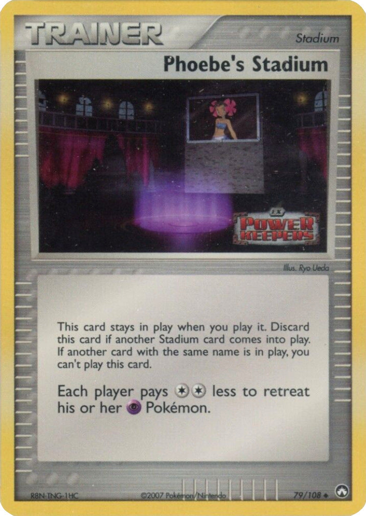 Phoebe's Stadium (79/108) (Stamped) [EX: Power Keepers] | Exor Games Truro