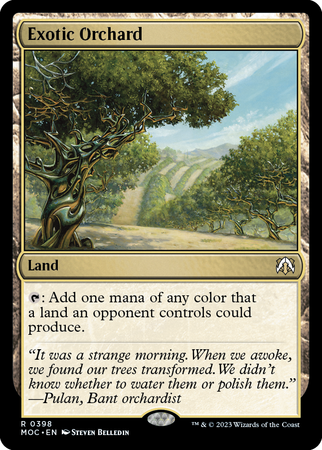 Exotic Orchard [March of the Machine Commander] | Exor Games Truro