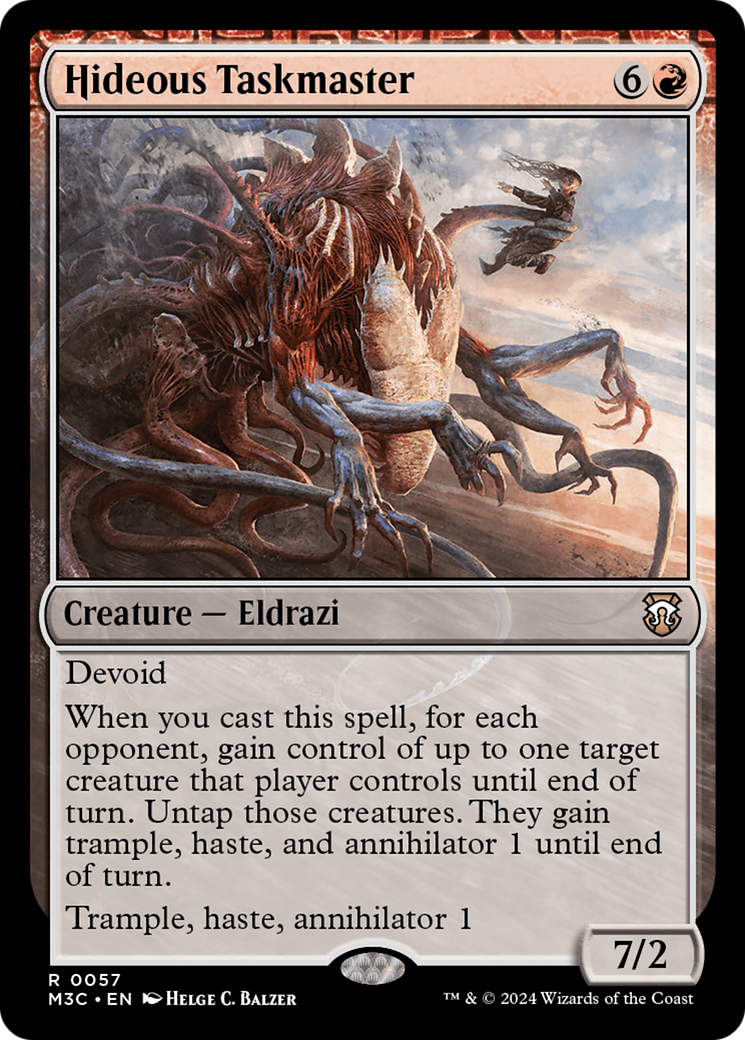 Hideous Taskmaster [Modern Horizons 3 Commander] | Exor Games Truro
