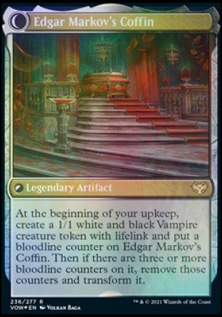 Edgar, Charmed Groom // Edgar Markov's Coffin [Innistrad: Crimson Vow Prerelease Promos] | Exor Games Truro