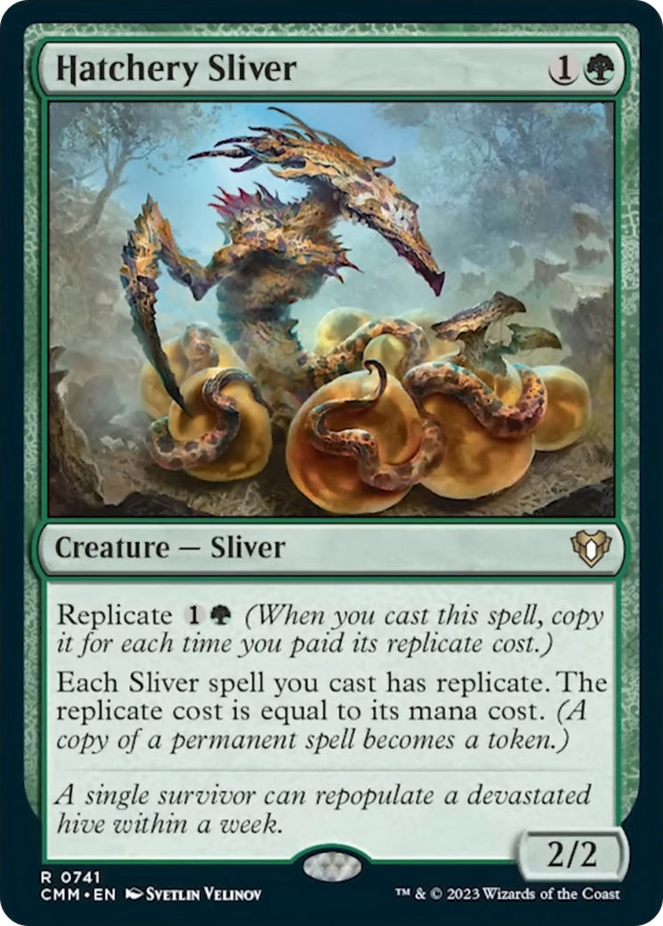 Hatchery Sliver [Commander Masters] | Exor Games Truro