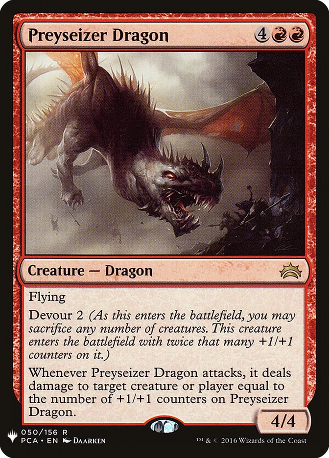 Preyseizer Dragon [The List] | Exor Games Truro