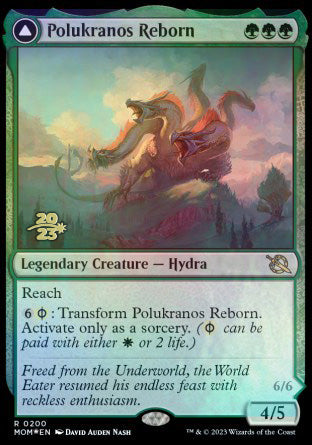 Polukranos Reborn // Polukranos, Engine of Ruin [March of the Machine Prerelease Promos] | Exor Games Truro