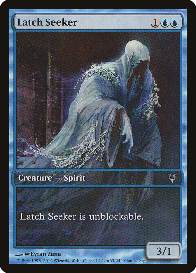 Latch Seeker (Game Day) [Avacyn Restored Promos] | Exor Games Truro