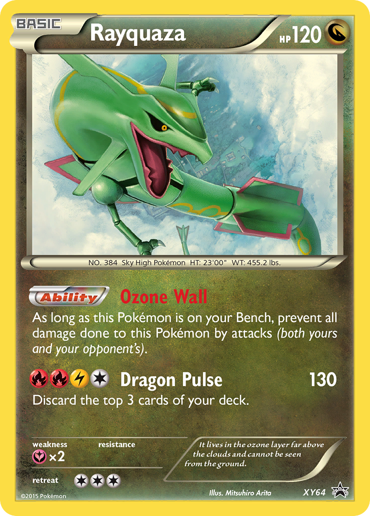 Rayquaza (XY64) [XY: Black Star Promos] | Exor Games Truro