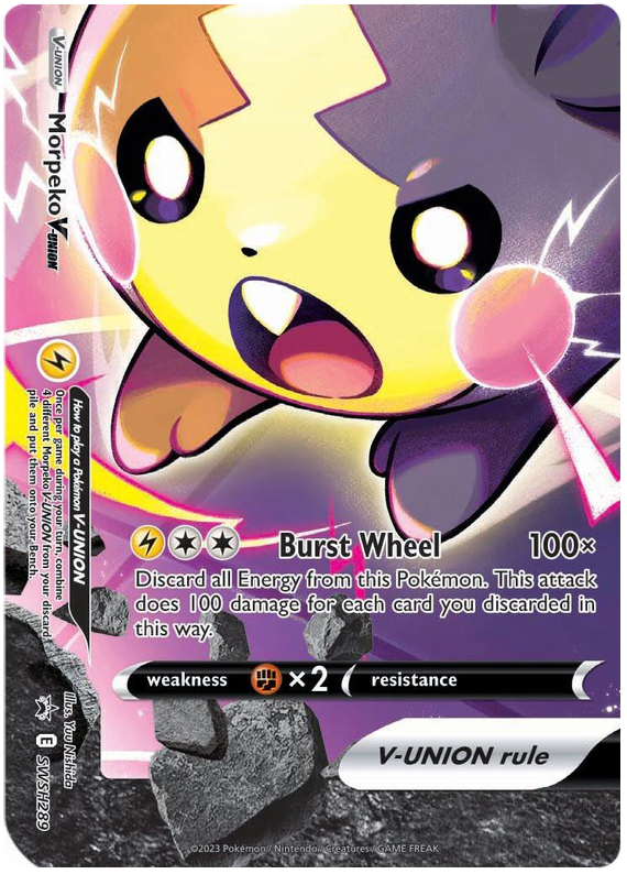 Morpeko V-Union (SWSH289) [Sword & Shield: Black Star Promos] | Exor Games Truro