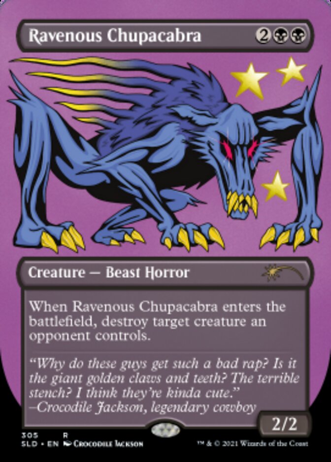 Ravenous Chupacabra (Borderless) [Secret Lair Drop Series] | Exor Games Truro