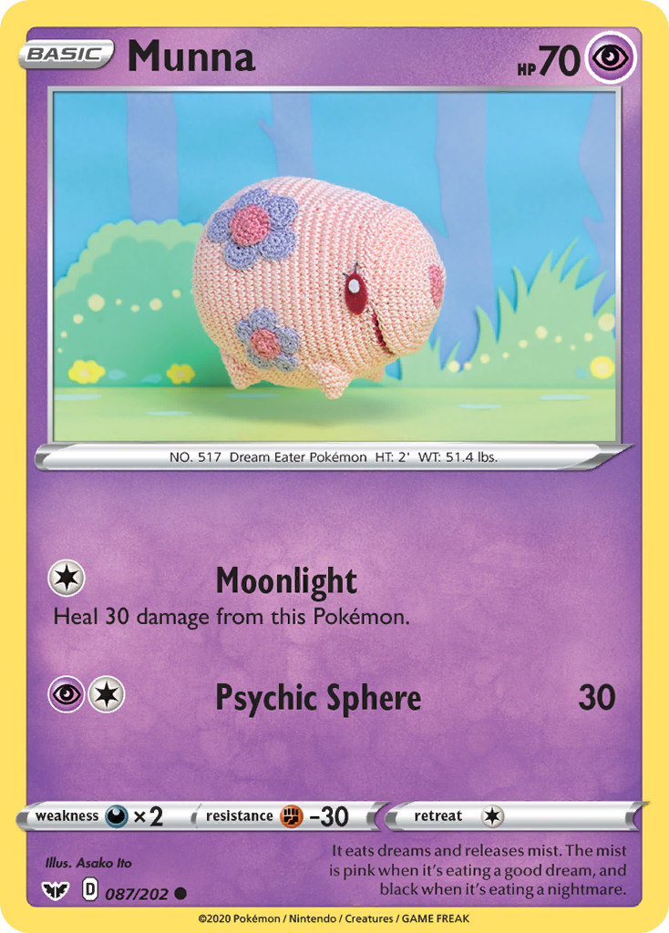 Munna (087/202) [Sword & Shield: Base Set] | Exor Games Truro