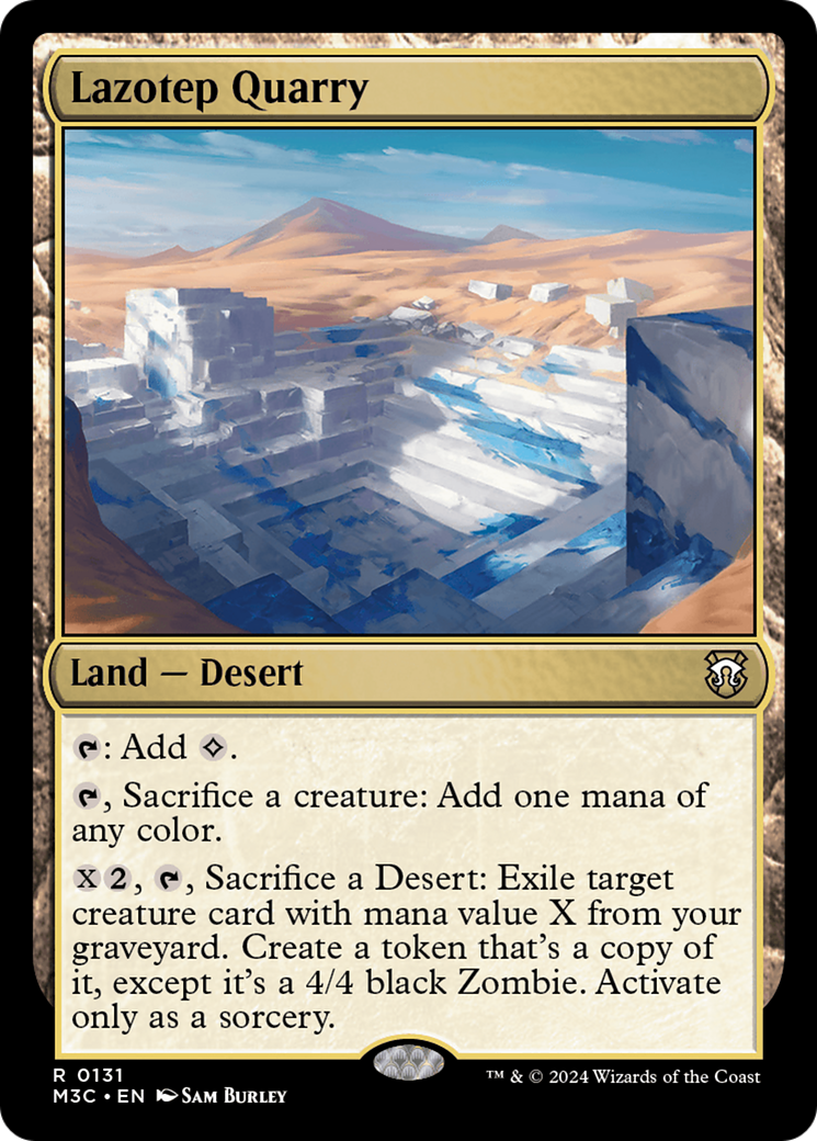 Lazotep Quarry (Extended Art) [Modern Horizons 3 Commander] | Exor Games Truro