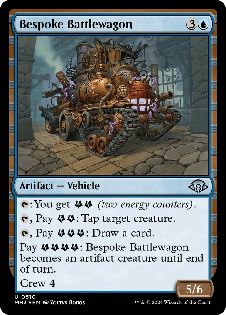 Bespoke Battlewagon (Ripple Foil) [Modern Horizons 3] | Exor Games Truro