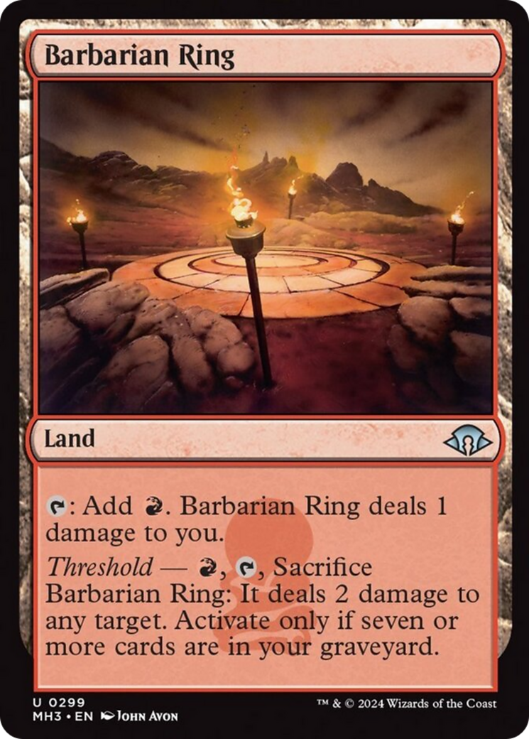 Barbarian Ring [Modern Horizons 3] | Exor Games Truro