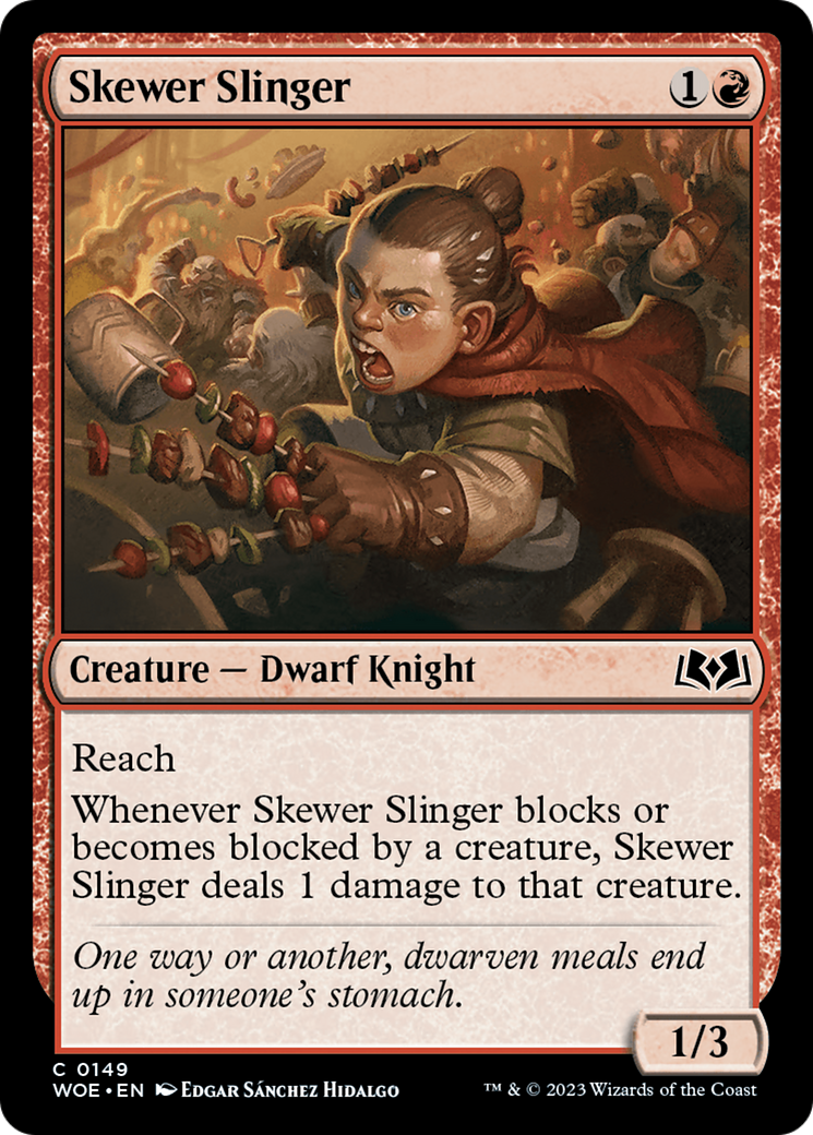 Skewer Slinger [Wilds of Eldraine] | Exor Games Truro