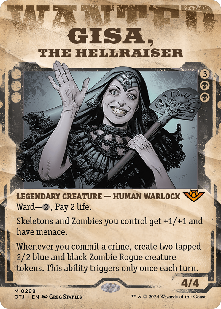 Gisa, the Hellraiser (Showcase) [Outlaws of Thunder Junction] | Exor Games Truro