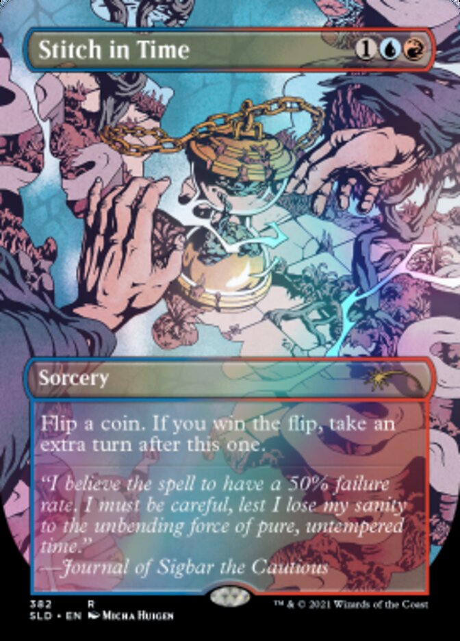 Stitch in Time // Stitch in Time (Borderless) [Secret Lair Drop Series] | Exor Games Truro