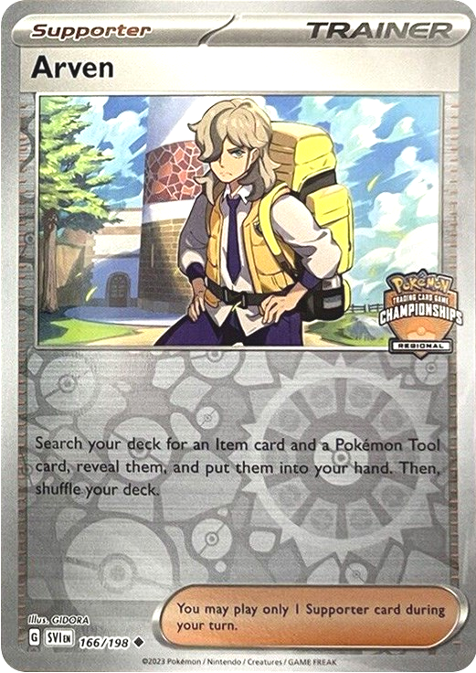 Arven (166/198) (Regional Championships) [League & Championship Cards] | Exor Games Truro