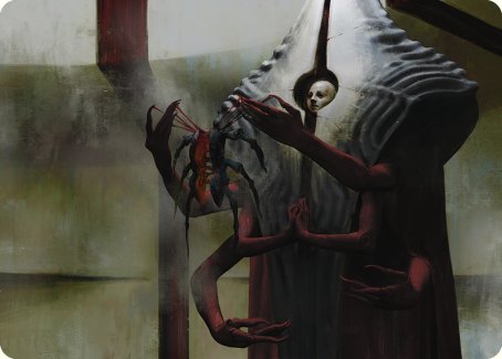 Vivisection Evangelist Art Card [Phyrexia: All Will Be One Art Series] | Exor Games Truro