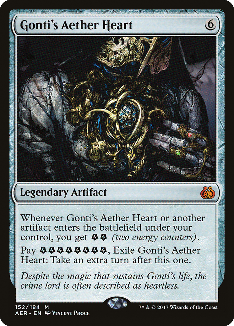 Gonti's Aether Heart (Ripple Foil) [Modern Horizons 3 Commander] | Exor Games Truro